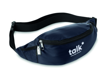 Logo trade promotional merchandise photo of: 210D RPET fanny bag